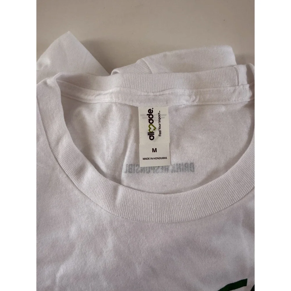 Hornitos Tequila Green and White Cotton T Shirt NWOT Medium